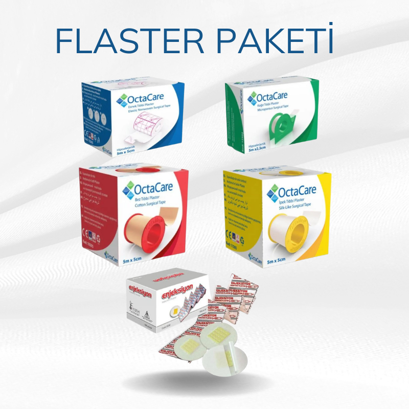 Tıbbi Sarf kategorisinde 3000 TL üzeri alışverişe Flaster Paketi Hediye