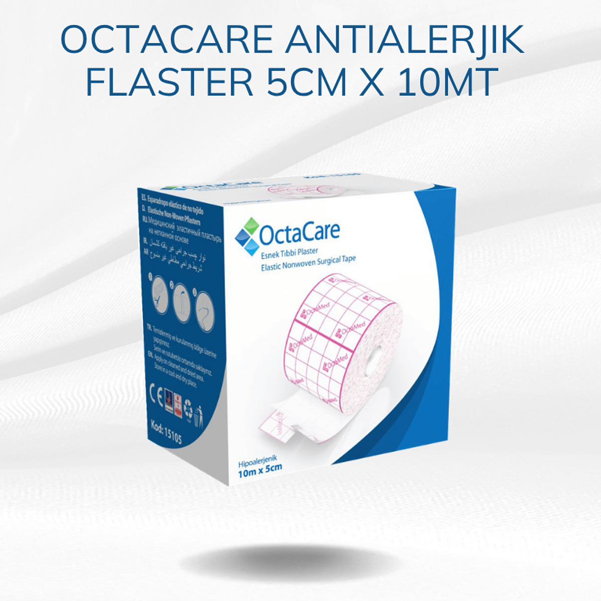 Tıbbi Sarf kategorisinde 2000 TL üzeri alışverişe OctaCare Antialerjik Flaster 5cm X 10mt Hediye