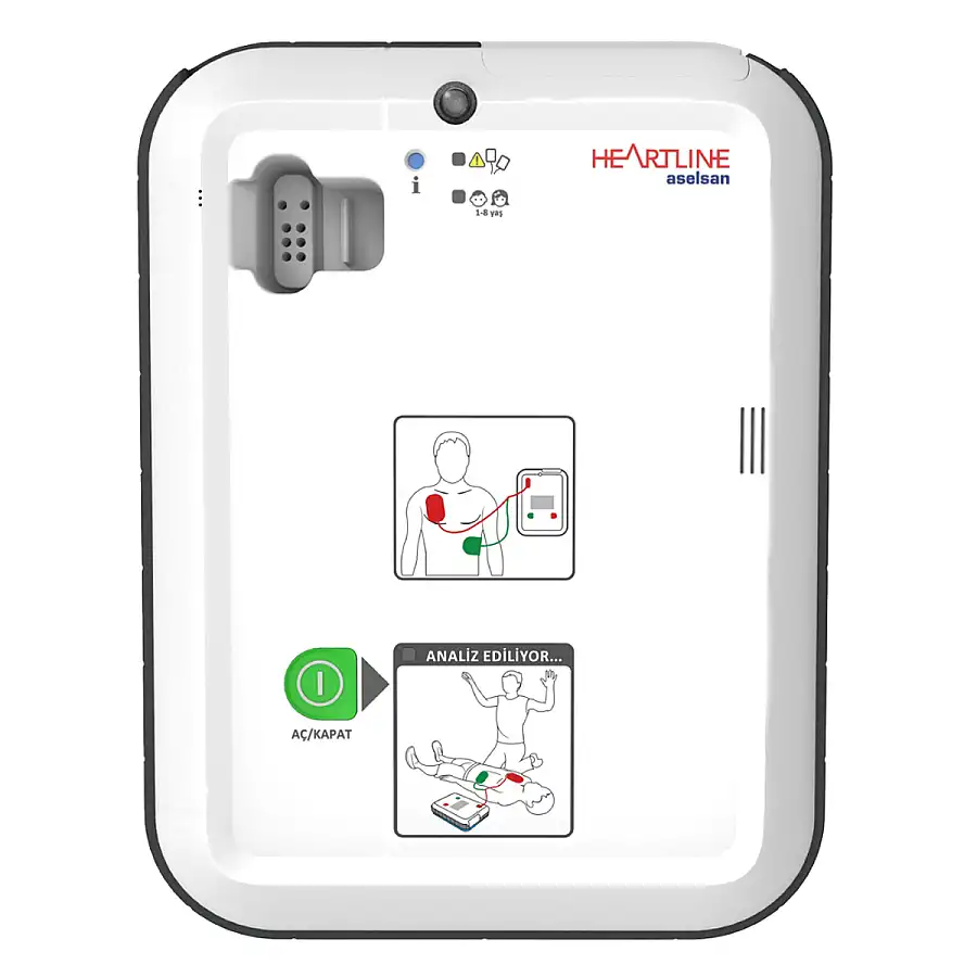ASELSAN Heartline AED Tam Otomatik Ekransız Model