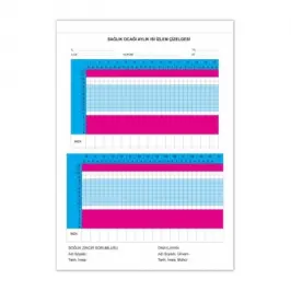 Aylık Isı İzlem Çizelgesi - 