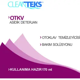 Cleanteks Otoklav Temizleyici Sprey (Asidik Deterjan) - 
