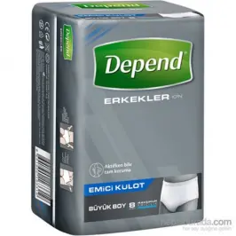 Depend Erkek Emici Külotlu Hasta Bezi - 