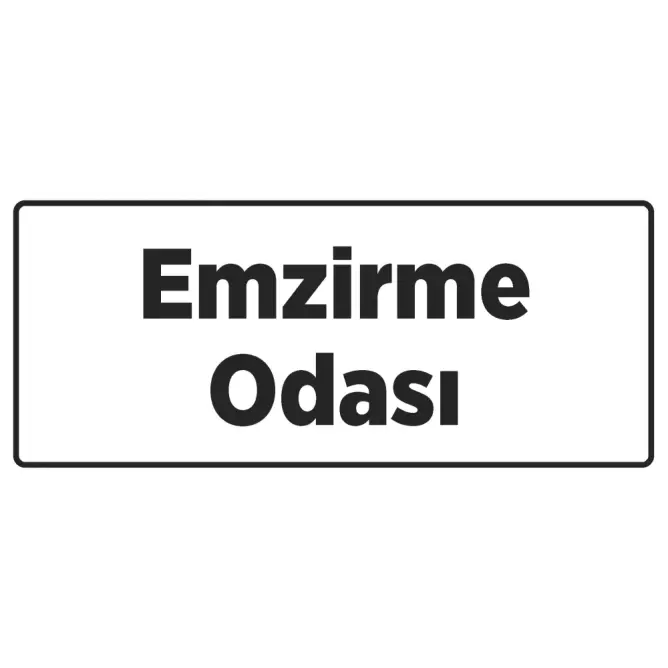 Emzirme Odası Tabelası - 1
