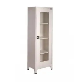 İlaç ve Ecza Dolabı Boydan Camlı (Tekli) - Turmed