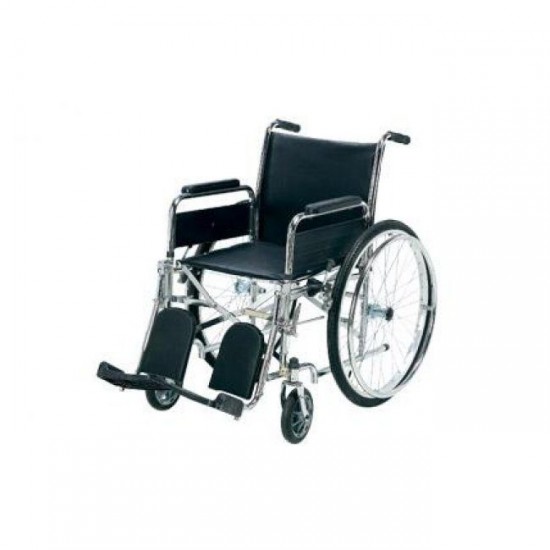 Tekerlekli Sandalye Ayak Kalkar Yan Kol Çıkar Kromajlı HMC8010