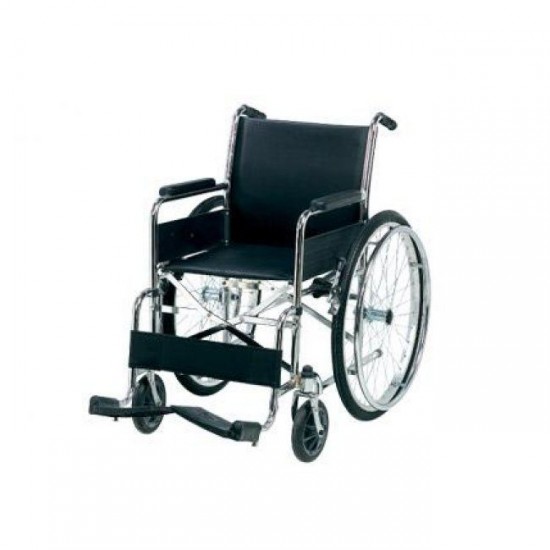 Tekerlekli Sandalye Katlanır Kromajlı HMC8008