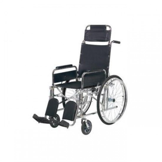 Tekerlekli Sandalye Sırt Yatar Ayak Kalkar Yan Kol Çıkar Kromajlı HMC8011