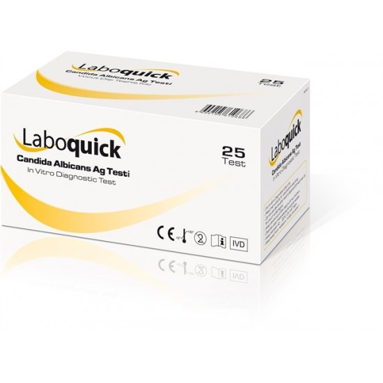 Laboquick Candida Albicans Ag Testi (25 Adet Test)