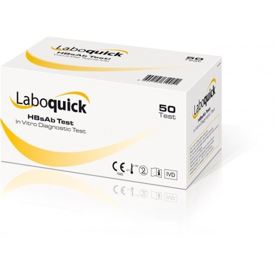 Laboquick HBsAb Testi (50 Adet Test)
