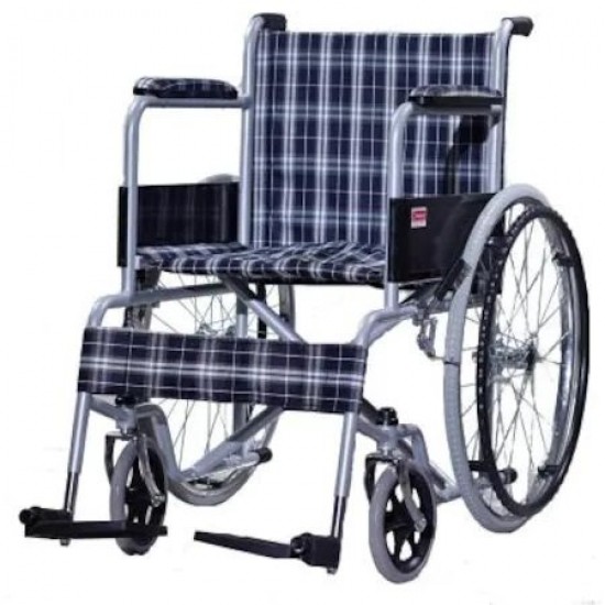 Tekerlekli Sandalye Katlanır Boyalı HMC8012