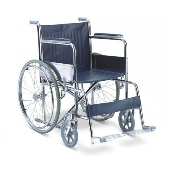 Tekerlekli Sandalye Katlanır Kromajlı HMC8034