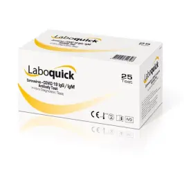Laboquick Koronavirus Covid-19 IgG/IgM Antikor Test Kiti (25 Adet) - 