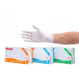 Beybi Muayene Eldiveni Pudralı 100'lü - Beybi