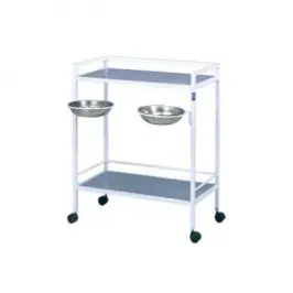 Pansuman Arabası Krom Nikel Tablalı - Turmed