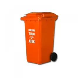 Tıbbi Atık Konteyneri 120 LT - 